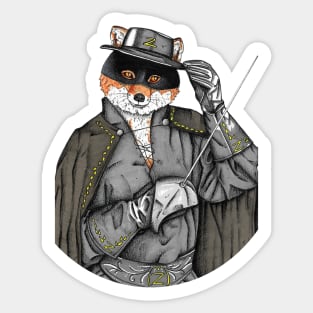 El zorro Sticker